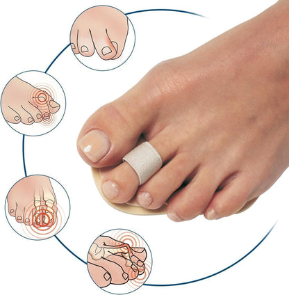 PediFix Podiatrists' Choice Toe Straightener – 3-Pack Toe Aligners Gently Help Realign Crooked, Overlapping, and Hammer Toes – Designed for Comfort and Daily Relief – One Size Fits Most