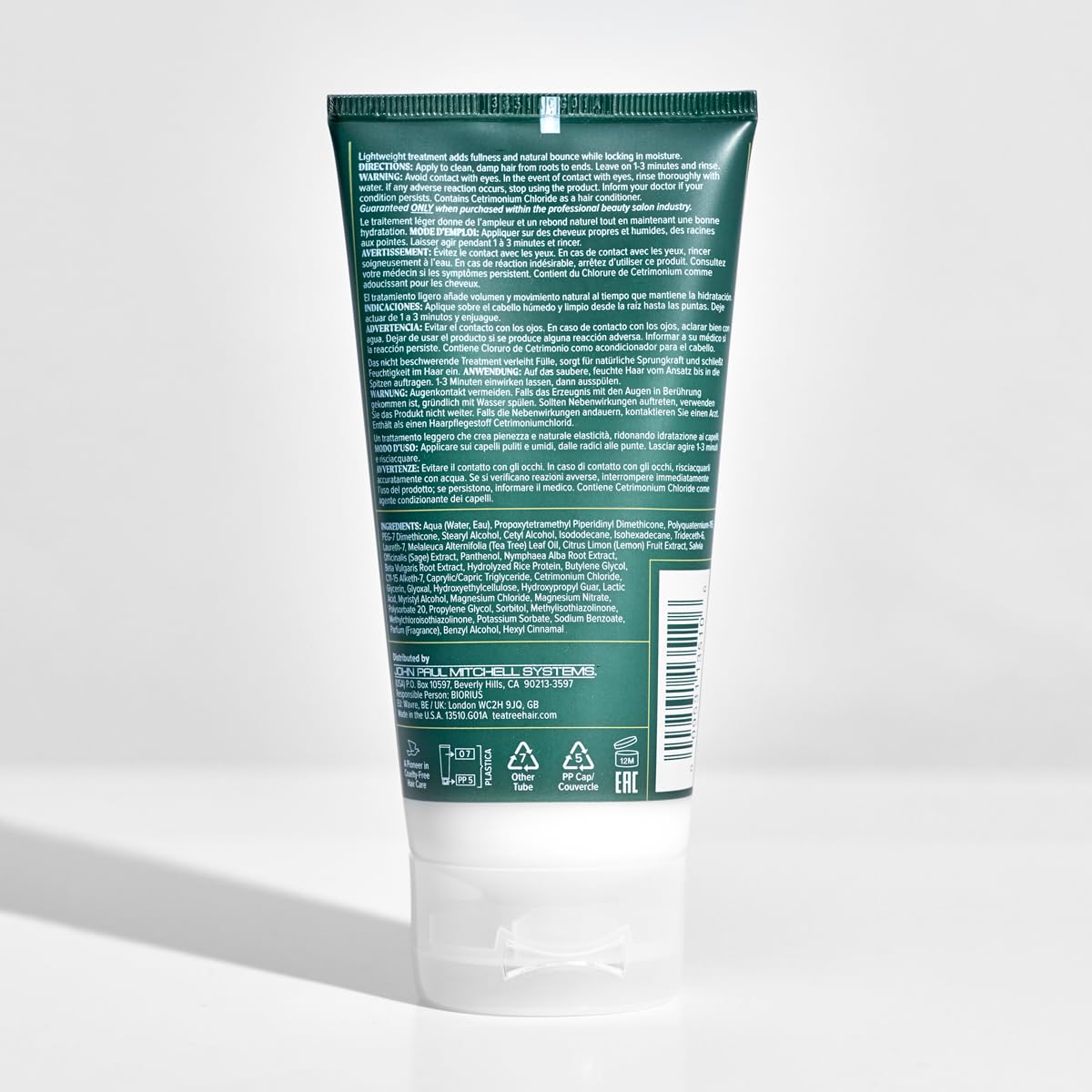 Tea Tree Lemon Sage Thickening Treatment, Volumizing Hair Mask, For Fine Hair, 5.1 fl. oz