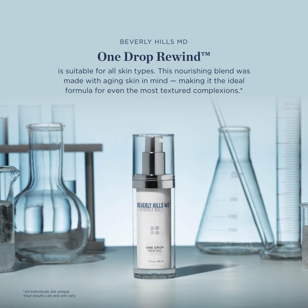 Beverly Hills MD One Drop Rewind for Aging Skin, Tightening Serum for Instant Smooth Skin Appearance up to 8 Hours- Target Fine Lines, Wrinkles, Crows Feet, Smile & Frown Lines w/Argireline