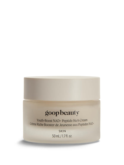 goop Beauty Youth-Boost NAD+ Peptide Rich Cream | Face Moisturizer for Aging Skin | Peptides, Ceramides, & NMN | Fine Lines & Wrinkles Treatment | 1.7 fl oz