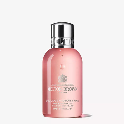 Delicious Rhubarb & Rose Travel Giftset