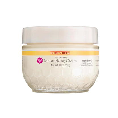 Burt's Bees Renewal Firming Face Cream, Anti-Aging Retinol Alternative, Moisturizing Natural Origin Skin Care, 1.8 Ounce