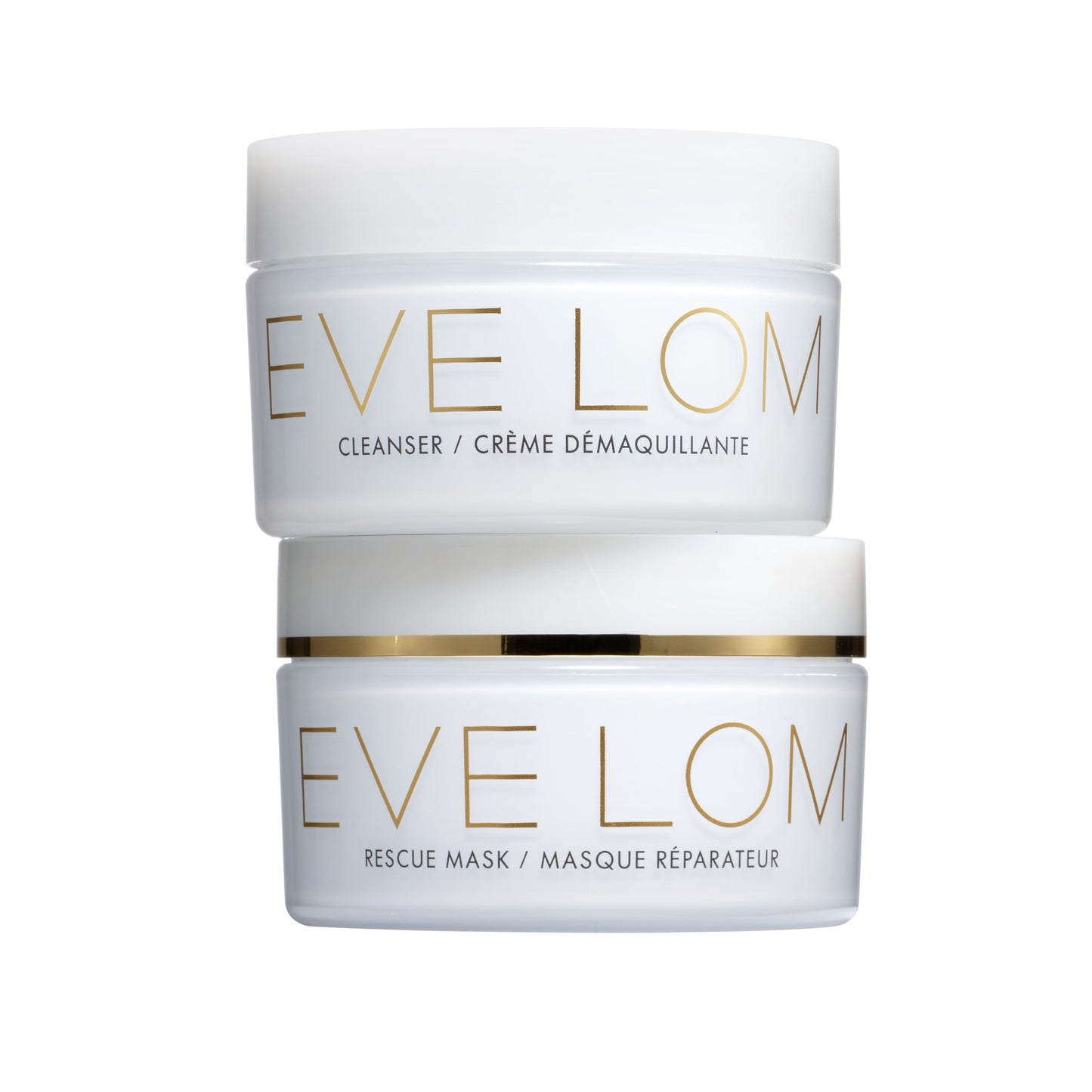 EVE LOM 40th Anniversary Heritage Set - Award Winning Cleansing Balm and Purifying Rescue Mask Bundle - Travel Essentials for Daily Skincare Ritual