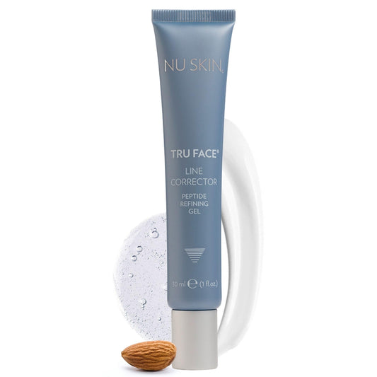 NuSkin Tru Face Line Corrector | Wrinkle Reducing Peptides | Aging for Fine Lines | Targets Mouth Lines & Forehead Wrinkles for Youthful, Smooth Skin | Put on before makeup & Face Wash | 1 Pack