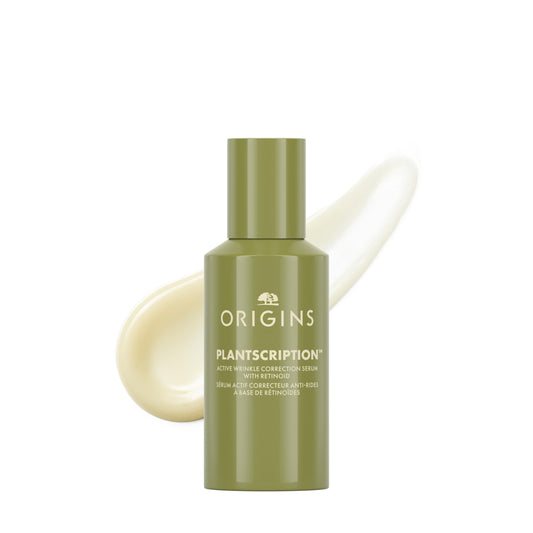 Origins Plantscription Anti-Aging Serum with Retinoid | Visibly Reduces Stubborn Wrinkles | With Retinoid & Peptide | Gentle Enough for First Time Retinoid Users