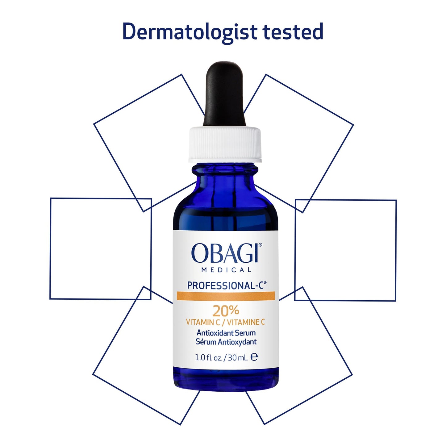 Obagi Medical Professional-C Vitamin C Serum – Helps Brighten Skin Tone and Minimize the Appearance of Fine Lines & Wrinkles – Safe for Sensitive Skin
