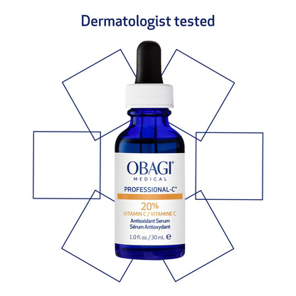 Obagi Medical Professional-C Vitamin C Serum – Helps Brighten Skin Tone and Minimize the Appearance of Fine Lines & Wrinkles – Safe for Sensitive Skin