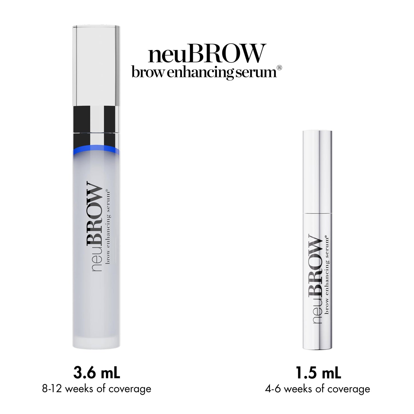 neuBROW Brow Enhancing Serum by Skin Research Laboratories - Eye Brow Serum for Defined, Fuller & Thicker-Looking Hair Brows - Advanced Formula Promotes Natural & Healthy Appearance of Brows