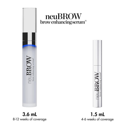 neuBROW Brow Enhancing Serum by Skin Research Laboratories - Eye Brow Serum for Defined, Fuller & Thicker-Looking Hair Brows - Advanced Formula Promotes Natural & Healthy Appearance of Brows