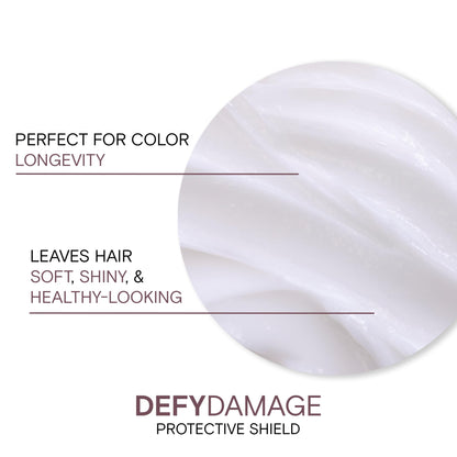 Joico Defy Damage Protective Shield | For Damaged, Color-Treated Hair | Protect Against UV & Thermal Damage | Strengthen Bonds & Preserve Hair Color | With Moringa Seed Oil & Arginine