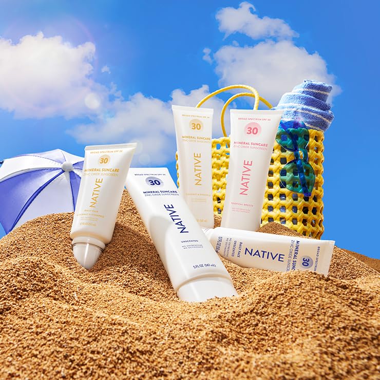 Native Tropical Breeze Body Sun Screen5 oz