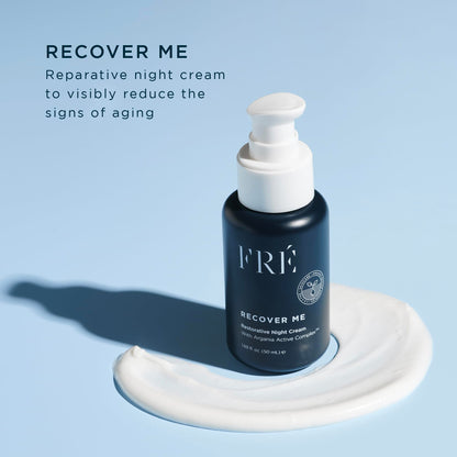 FRÉ Reparative Night Cream – Lightweight Anti-Aging Formula Restores Skin Barrier & Firms, With Argania Active Complex™
