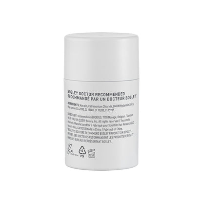 BosleyMD BOSVolumize Hair Thickening Fibers – Natural Keratin Hair Building Formula for Thinning Hair & Bald Spots – Instant Fuller, Thicker Look – Wind & Sweat Resistant – Medium Brown, 0.42 oz