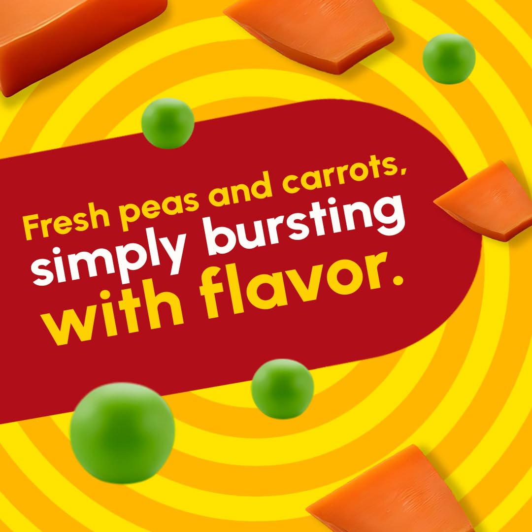 Rica Rondo Peas and Carrots, Canned Vegetables, 15 oz Can (Pack of 12)