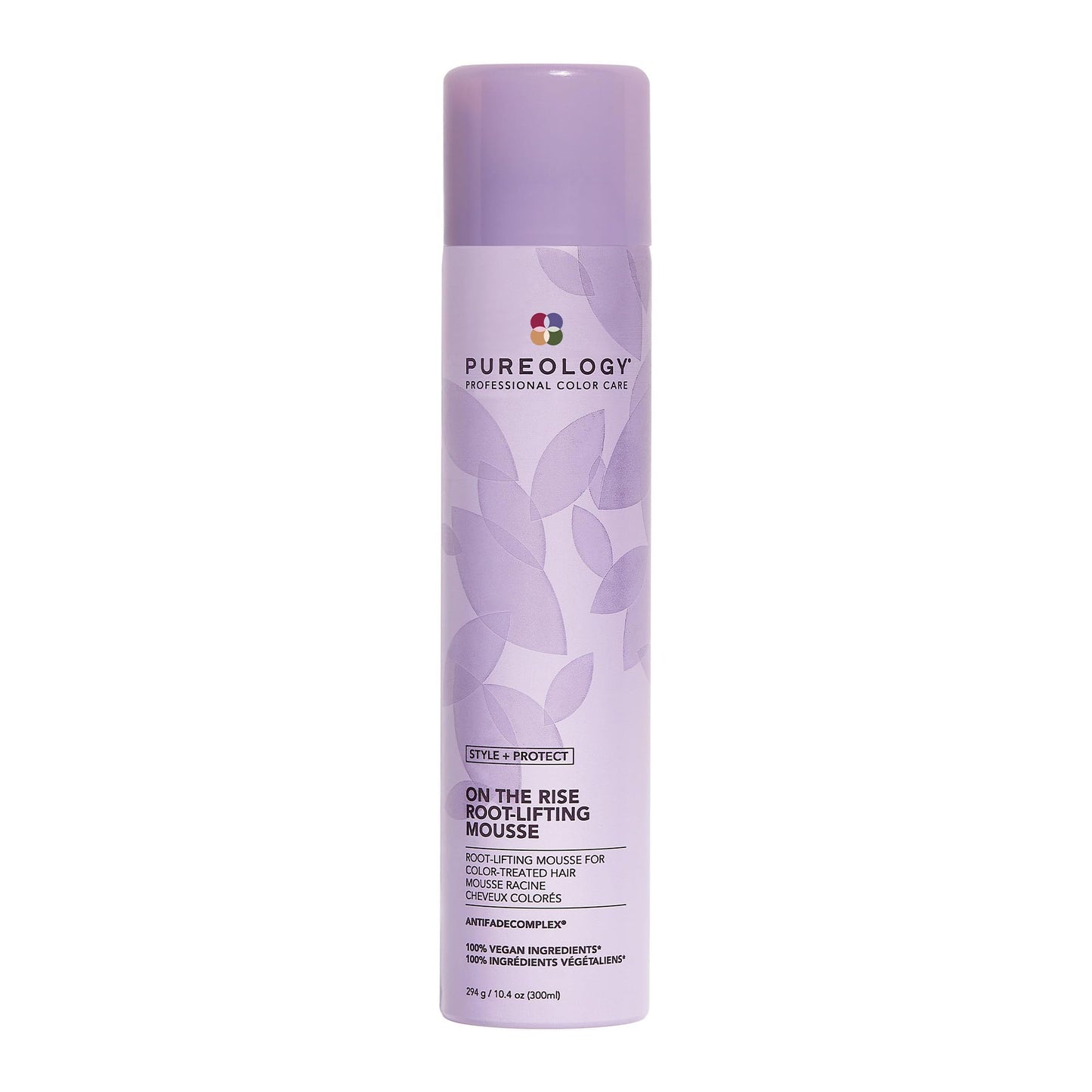 Pureology Style + Protect On The Rise Root Lifting Mousse For Flat and Color-Treated Hair - Provides Medium Control and Volume, Sulfate-Free and Vegan