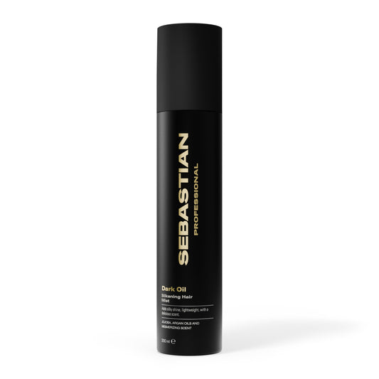 Sebastian Professional Dark Oil Silkening Fragrant Mist | Dry Conditioner | Infused with Jojoba Oil and Argan Oil | 4.5 fl oz | Packaging May Vary