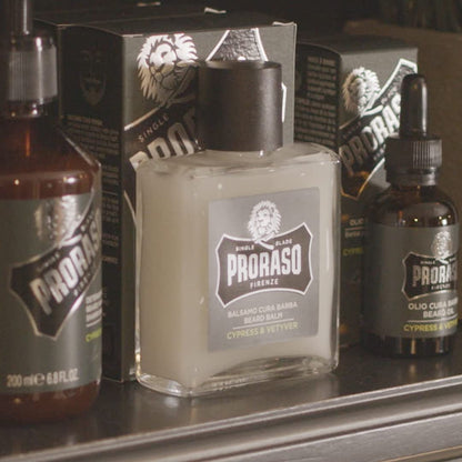 Proraso Beard Care Kit Gift Set for Men with Beard Wash, Beard Oil and Beard Balm