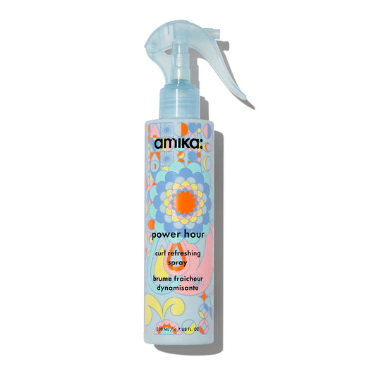 amika power hour curl refreshing spray