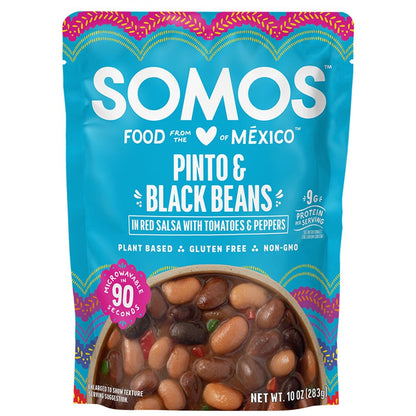 Somos, Beans Black Pinto, 10 Ounce