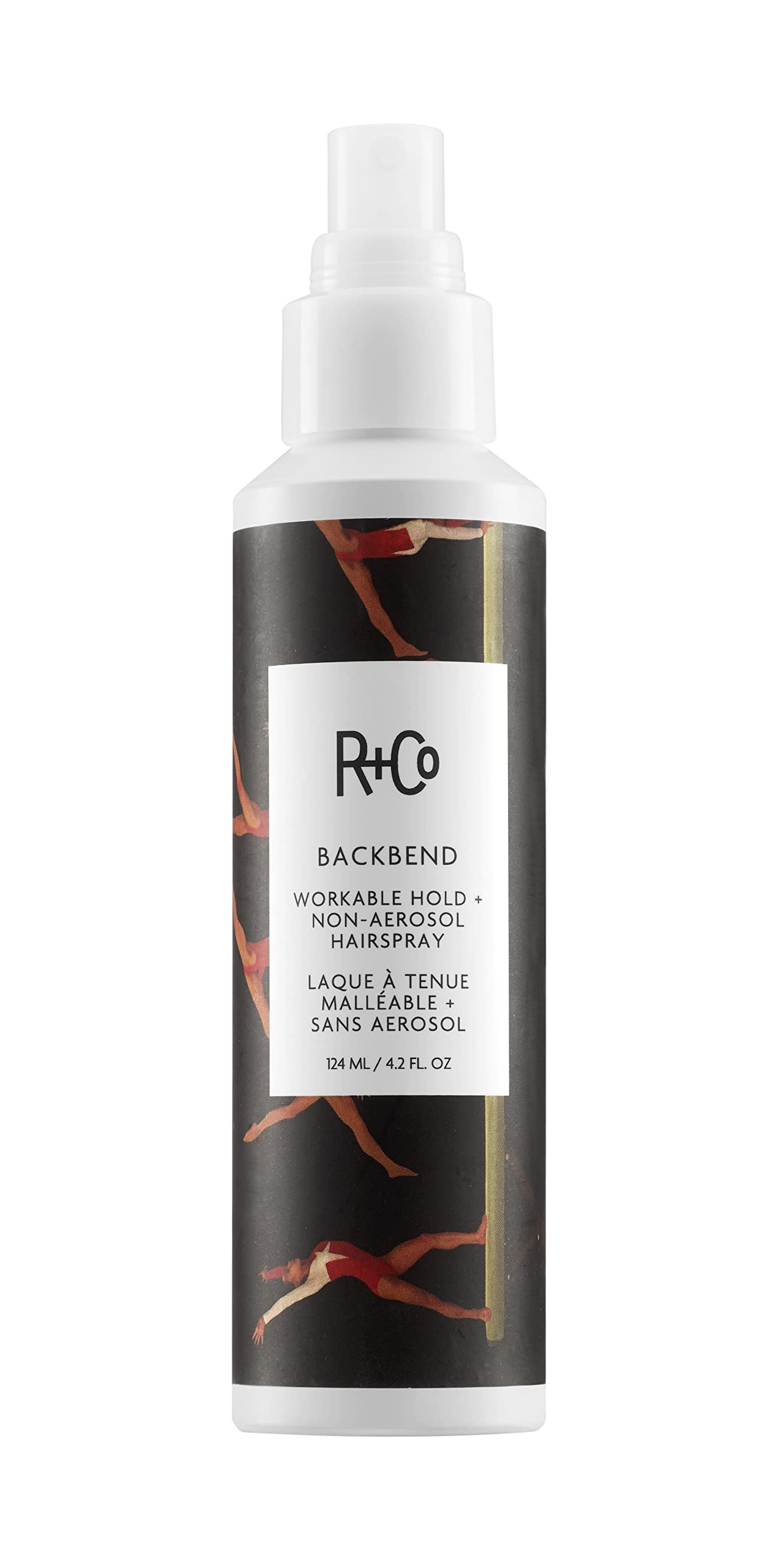 R+Co Backbend Workable Hold + Non-Aerosol Hairspray | Non-Aerosol, Quick-drying, and Weightless Hairspray | Vegan + Cruelty-Free | 4.2 Oz