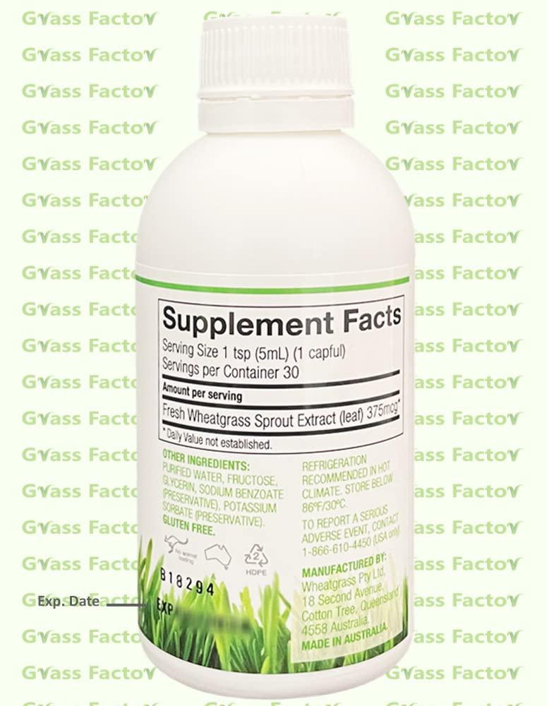 Dr Wheatgrass Supershots(30 Day Supply) - 2 pack, Wheatgrass Extract in a Bottle, Stronger Than Fresh Wheatgrass Juice and Powder (Copy)