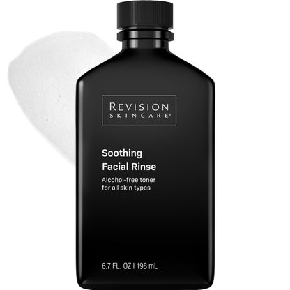 Revision Skincare Soothing Facial Rinse, Alcohol Free Toner, Cleansing and Hydrating Face Wash, Ideal for Sensitive Skin, 6.7 fl oz