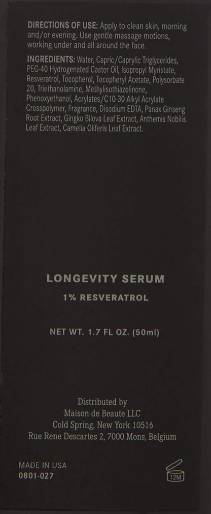 MĒTIER Longevity Serum Makeup Primer, Antioxidant-Rich Base for Lasting Makeup, Anti-Aging, Resveratrol, Moisturizes, Luminous Finish (1.7 fl oz)