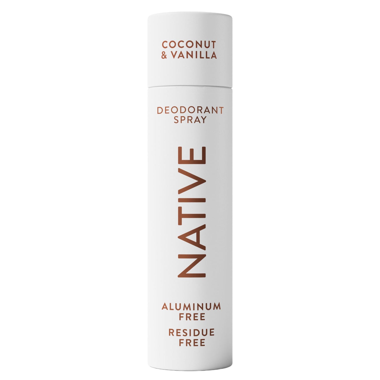Native Deodorant & Body Spray, Coconut & Vanilla, 72-Hour Odor Protection for Underarms & Body, Aluminum Free, Dries Instantly, 3.5 oz