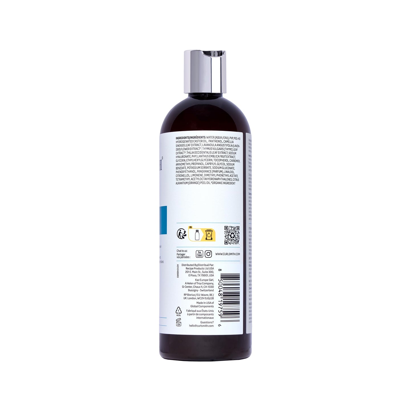 CURLSMITH Hydro Style Flexi - Curl Defining, Medium Hold Jelly Styler, For Bouncy Curls, For All Curl Types, Vegan & Cruelty Free