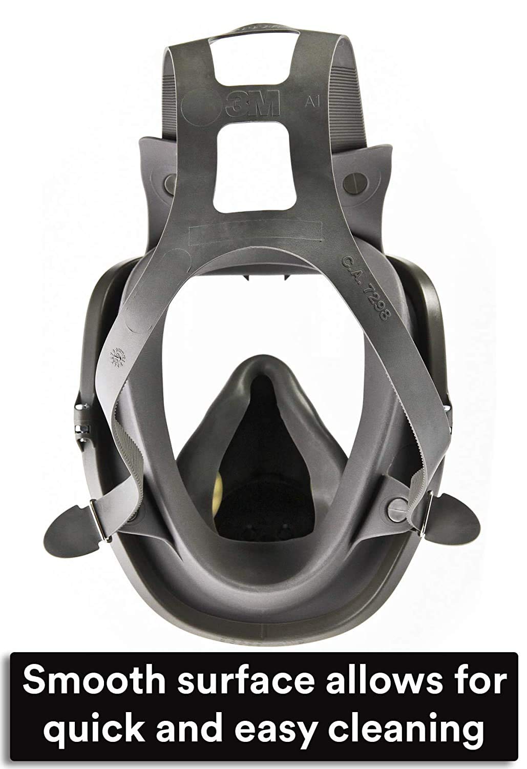 3M 6800 Reusable Respirator, Full Facepiece, Medium, 1 Each