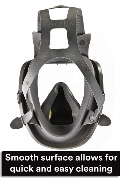 3M 6800 Reusable Respirator, Full Facepiece, Medium, 1 Each