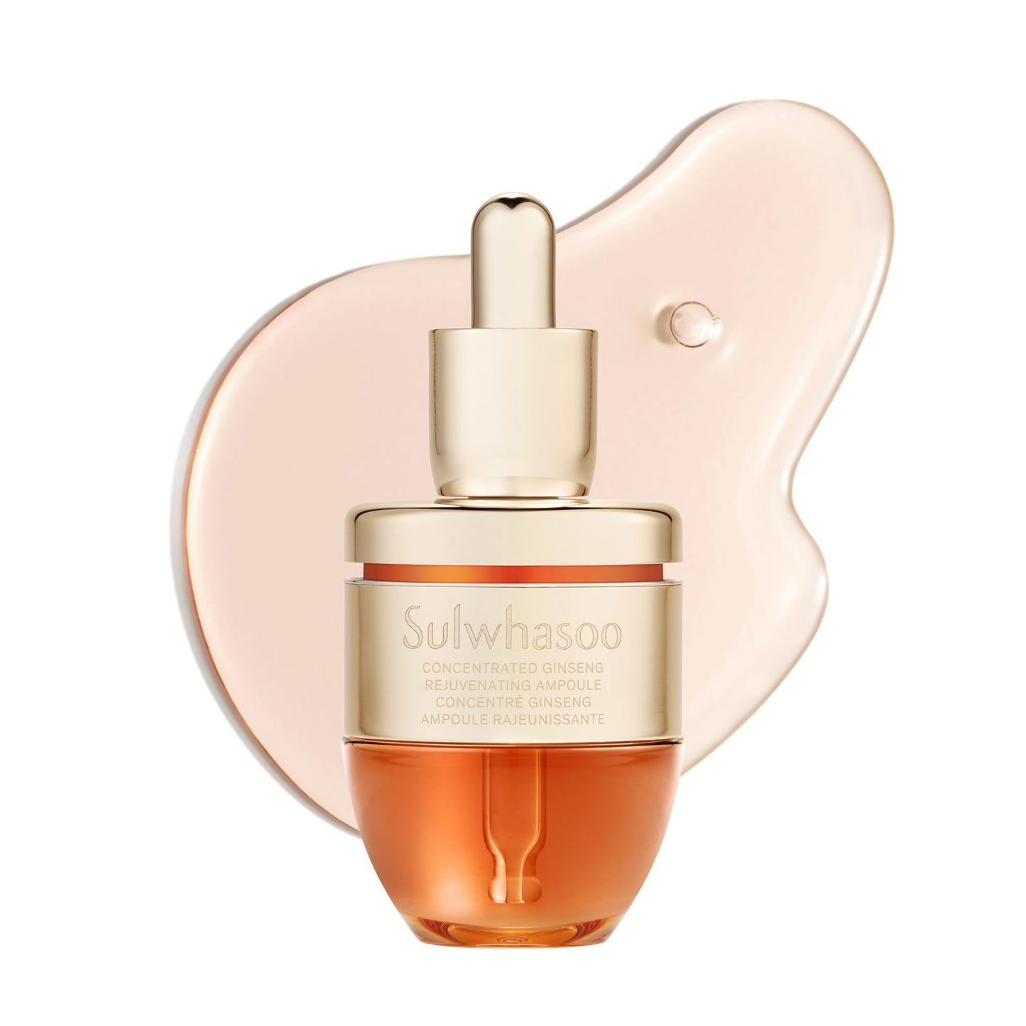 Sulwhasoo Concentrated Ginseng Rejuvenating Ampoule - Korean Ginseng & Peptide Treatment for Wrinkles & Firmness, Helps Soothes Skin & Improves Skin Condition, 0.67 Fl Oz