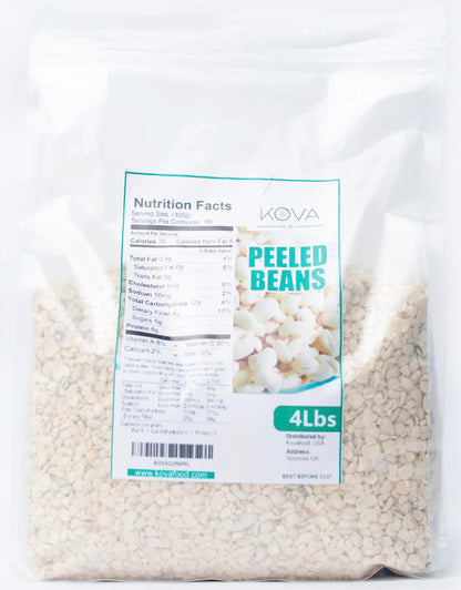 Kovafood Peeled Beans for Moi Moi. 4LBS