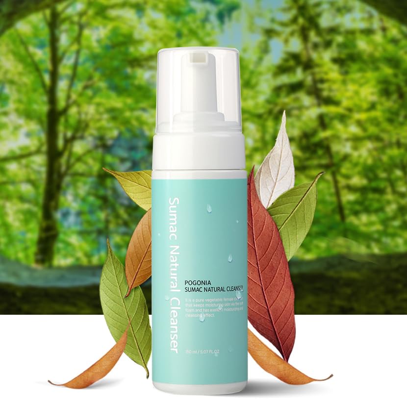 Pogonia Sumac Natural Cleanser, Feminine Cleanser, Natural Plant-Based Intimate Wash for Women 150ml