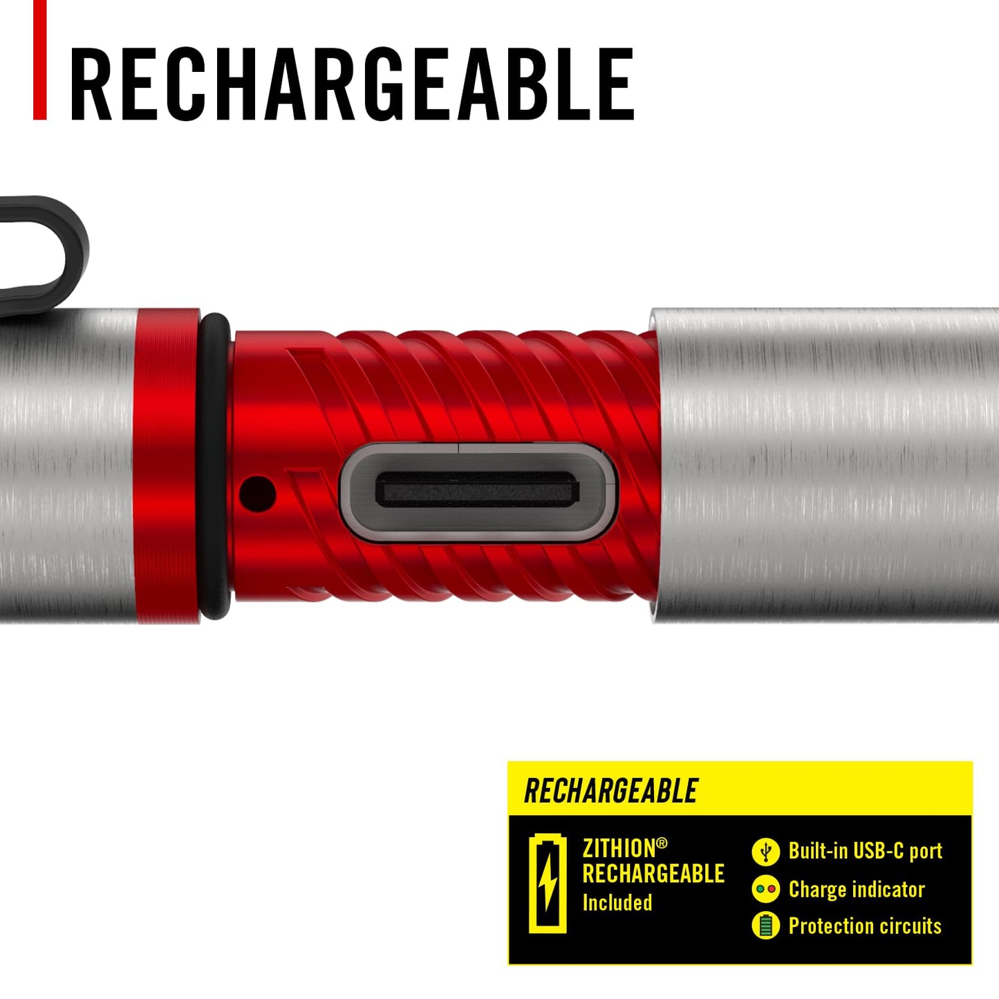 Coast® A9R 54 Lumen Rechargeable Inspection Beam LED Penlight with Flex Charge and Charging Cap, Silver