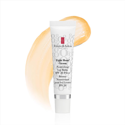 Elizabeth Arden Eight Hour Cream Nourishing Lip Balm, SPF 20 Sunscreen Balm, Moisturizer for Chapped Lips with Shea Butter & Vitamin E, 0.5 fl oz