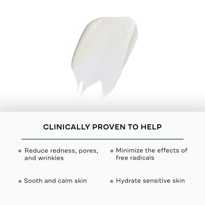 Replenix Redness Reducing Triple AOX Cream, Hydrating Medical-Grade Antioxidant Facial Treatment with Soothing Green Tea for Sensitive Skin (1 fl. oz)