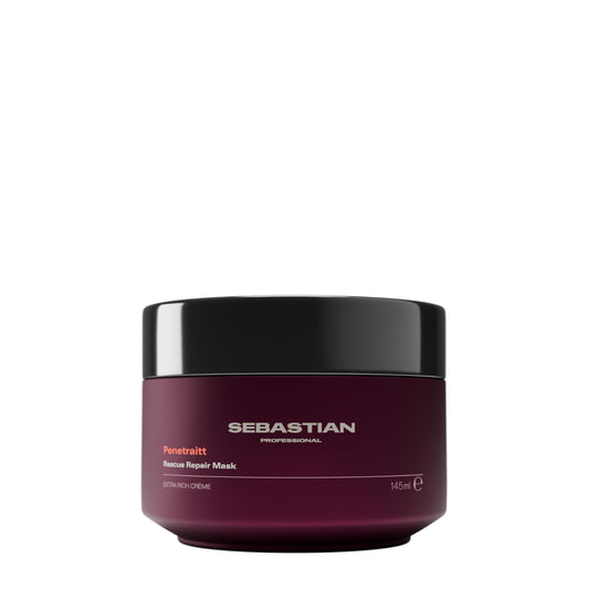 Sebastian Professional Penetraitt Rescue Repair Mask | For Damaged & Color Treated Hair | 4.9 fl oz | Packaging May Vary