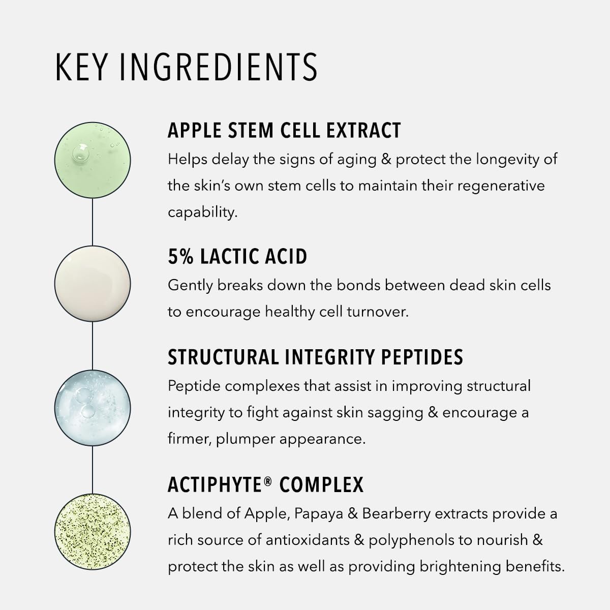 HydroPeptide Radiance Mask, Peptide Treatment with Illuminating Apple Papaya, 1 Ounce