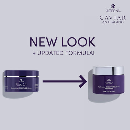 Alterna CAVIAR Anti-Aging Replenishing Moisture Hair Masque | Replenishes Dry, Coarse, Damaged Hair | Sulfate Free