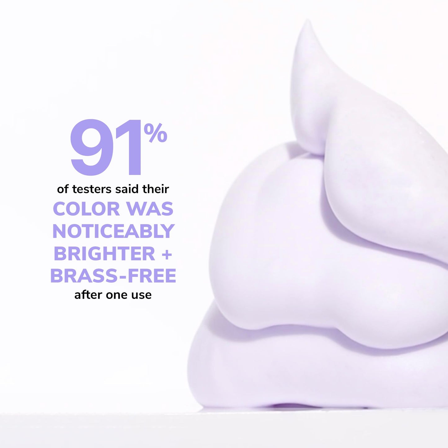 COLOR WOW Color Control Purple Toning + Styling Foam – Instantly rids Blonde & Gray hair of brassy, yellow tones, Alcohol free, crunch free styling