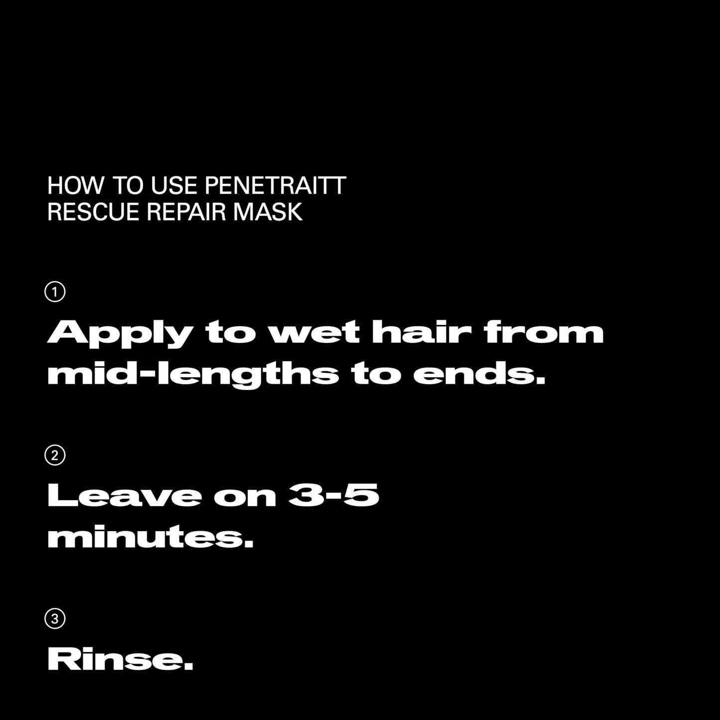 Sebastian Professional Penetraitt Rescue Repair Mask | For Damaged & Color Treated Hair | 4.9 fl oz | Packaging May Vary