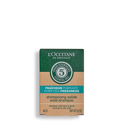 L'OCCITANE Purifying Freshness Solid Shampoo 2.10 fl oz