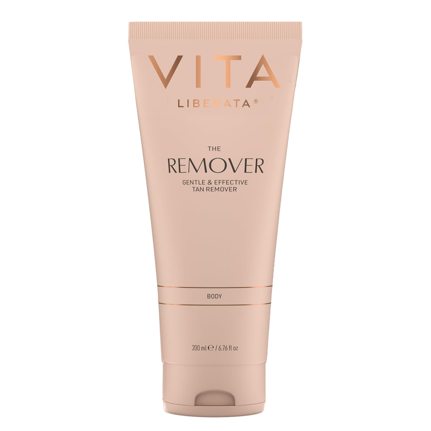 VITA LIBERATA The Remover 6.76 Fl Oz – Fast-Acting Self Tan Remover & Exfoliator with Charcoal – Gently Removes Self Tan, Hydrates & Preps Skin for Flawless New Application