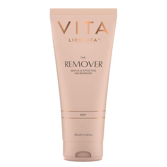 VITA LIBERATA The Remover 6.76 Fl Oz – Fast-Acting Self Tan Remover & Exfoliator with Charcoal – Gently Removes Self Tan, Hydrates & Preps Skin for Flawless New Application