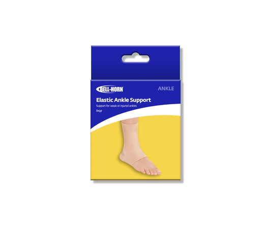 Bell-Horn Elastic Ankle Support Beige, L