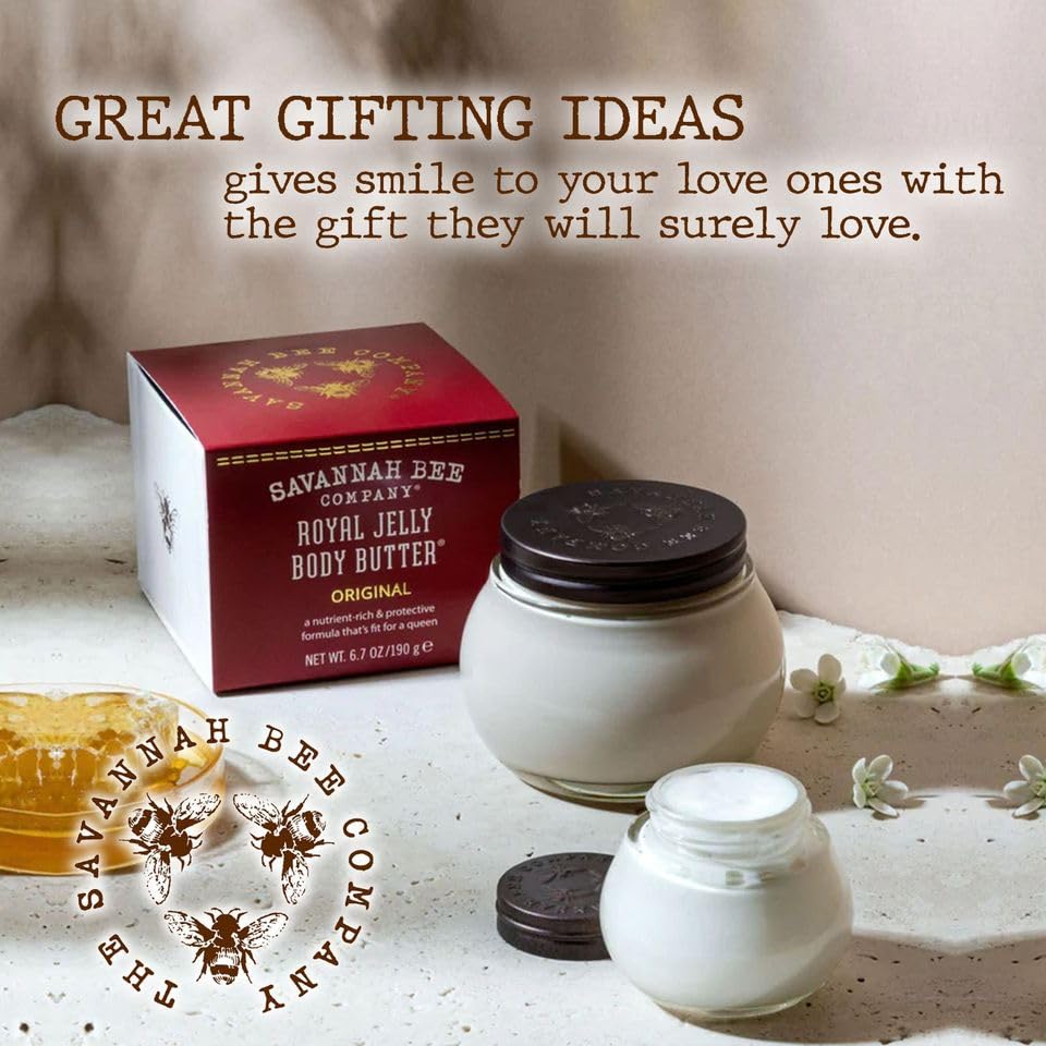 Savannah Bee Company Royal Jelly Body Butter - Deep Hydrating Body Butter