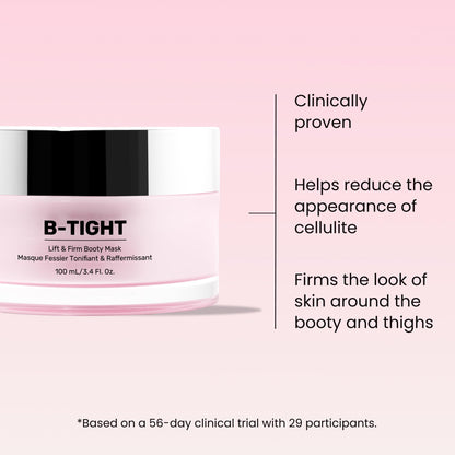 MAËLYS MINI ICONS Full Body Travel Kit - Body Firming & Smoothing Creams and Masks for Booty, Thighs, Arms, Belly & Chest -6 Mini Treatments (3.5 Fl Oz)