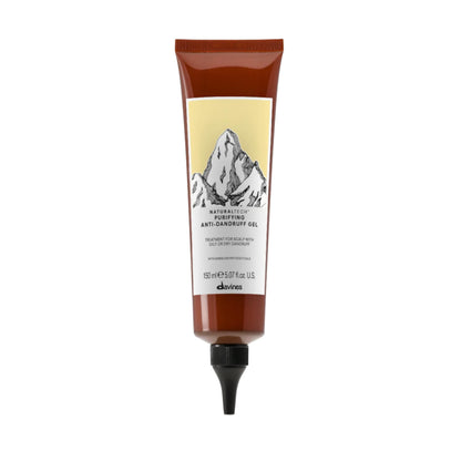Davines Naturaltech Purifying Gel, Clarifying & Anti-Dandruff for Dandruff (Oily or Dry) - With Dandelion Phytoceuticals - Treatment for Oily or Dry Dandruff, 5.07 Fl Oz