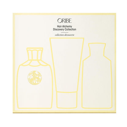 Oribe Hair Alchemy Discovery Set | Travel-Size Haircare Set with Hair Alchemy Shampoo, Conditioner, and Fortifying Treatment Serum | Strengthens Weak, Fragile, or Breakage-Prone Hair